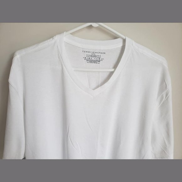 2 for $50 Tommy Hilfiger Essential V-Neck T-Shirt - Picture 4 of 6